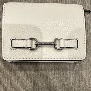 Michael Kors White Leather Women Wallet New with tags